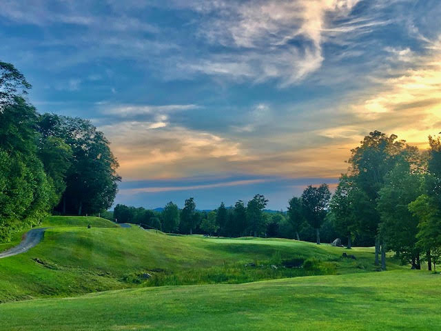View looking back at 2 green from 3 fairway