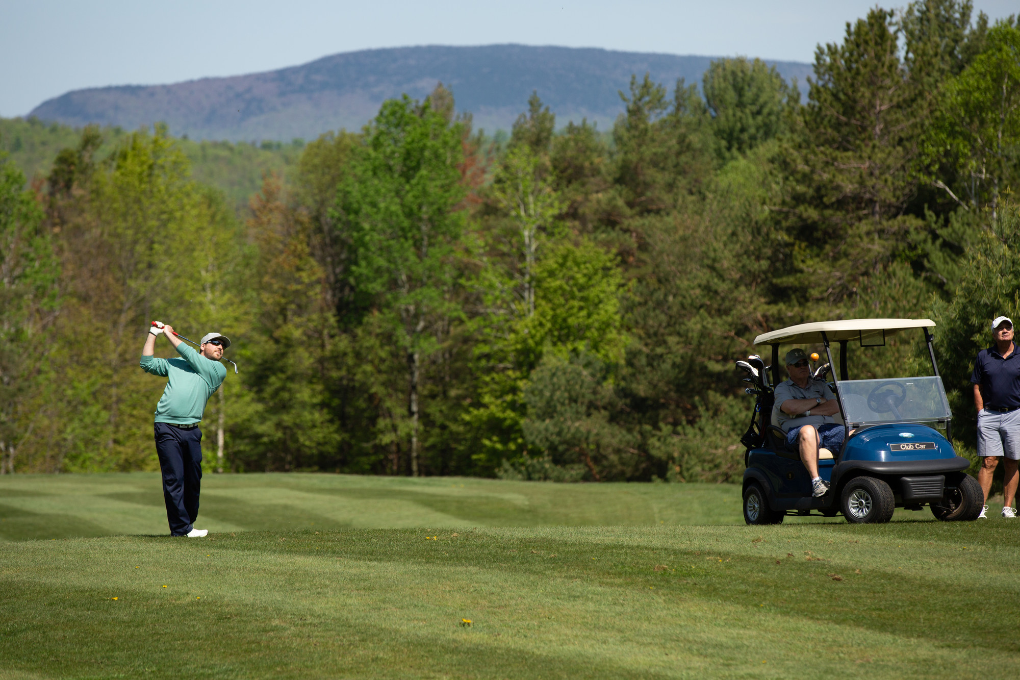 Evan LaBarge playing with member